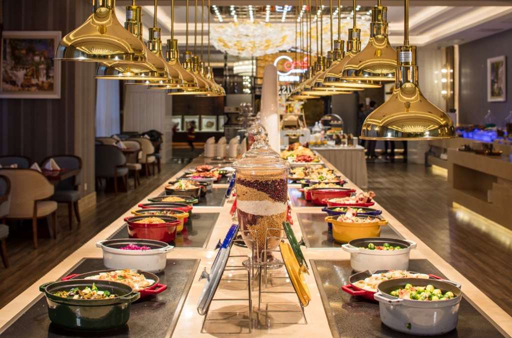שיאן Swisstouches Hotel Xi'An מסעדה תמונה